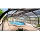 High Pool Enclosure Abrisol Columbrette Fixed Veranda 871x500