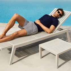 Set di 4 lettini Spritz Vondom prendere il sole