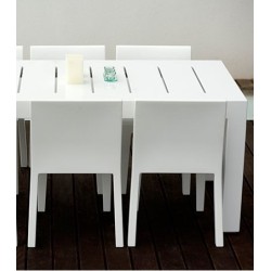 Ensemble Table de jardin Jut avec chaises et fauteuils Vondom Blanc