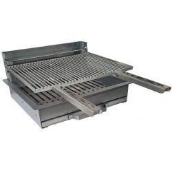 Barbecue Tonio Inox Chariot et Couvercle