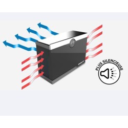 Pompe à chaleur Poolex Silent Max 80 Fi 7.5kw piscine 45 m3
