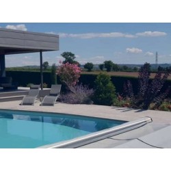 Octagonal wood pool bar cover OCTO plus 840 BWT myPOOL