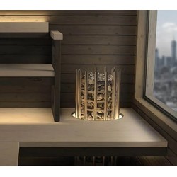 Harvia Wall Black Steel Stove 8 kw for Steam Sauna