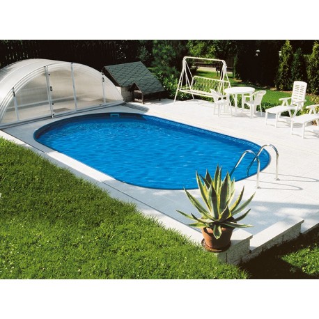 Piscina Oval Azuro Ibiza 350x700 H120