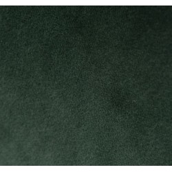 Set of 4 chairs meal velvet green with Base Metal Black Kari KosyForm