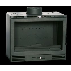 Ferlux Ferro Fundido Ferro Inserção de Madeira com Turbo 16 kW