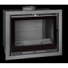 Ferlux Kalio Ferro Fundido Inserção de Madeira com Turbo 16 kW de vidro de cristal