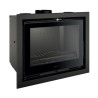 Ferlux Kalio Ferro Fundido Inserção de Madeira com Turbo 16 kW de vidro de cristal