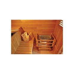 Outdoor-Sauna Gaia Nova 6 Plätze Holl es