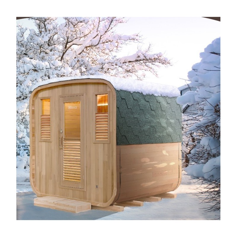 Gaïa Nova 6 lugares sauna ao ar livre Holl's