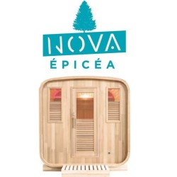 Gaïa Nova 6-seater outdoor sauna Holl's