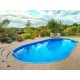 Piscina oval Ibiza Azuro 10x416 H150