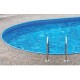 Piscina ovale Ibiza Azuro 11x5 H150 fodera blu