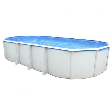 Piscina elevada TOI Ibiza Oval 915x457x132 con kit completo Antracita