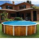 Above ground pool TOI Veta oval 550x366xH120 with complete kit