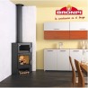 Bronpi Lerma 9kW wood corner stove with oven