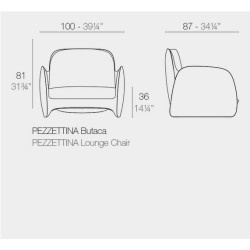 Gartenmöbel Stone Vondom weiß