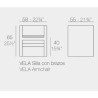 Chaise Vela Vondom  Blanc