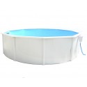 Piscina elevada TOI Prestige redonda 350x120 Blanco