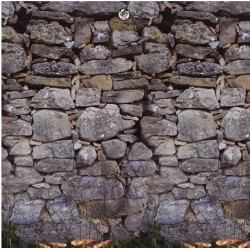 Oberirdischer Pool TOI Grauer Stein rund 350xH120 mit Komplettkit