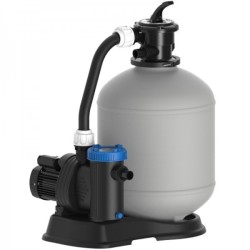 Piscina fuori terra TOI Ovale pietra grigia 640x366xH120 con kit completo