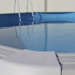 Piscina elevada TOI Magnum redonda 350x132 Antracita