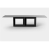 Table de repas Vela XL Vondom 300x120xH72 Full Grey