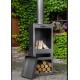 Brazier and Tripod Port Cook King 100cm with Stainless Steel Grill