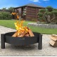 Viking King Kohlenbecken und Stativ 80cm mit Edelstahlgrill