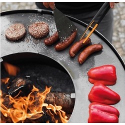 Gartenbecken Toronto Cook King mit Plancha 80cm