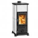 Houtkachel Nordica Extraflame Emiliana 6.5kW wit Infinity