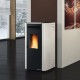 Ventilated pellet stove La Nordica Extraflame Ketty Evo 2.0 7kW White