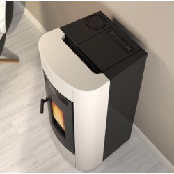 Poêle à granulés ventilé La Nordica Extraflame Klaudia  8kW Noir