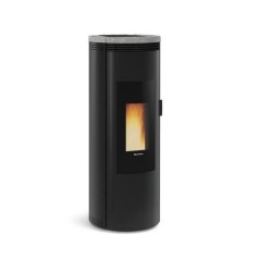 Pelletofen La Nordica Extraflame Amika 8kW wasserdicht belüftet Naturstein