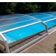 Low Pool Enclosure Telescopische Shelter Cyprus 8.37x4.50m zonder rail