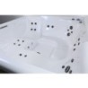 Square NetSpa Wave 5 lugares acrílico spa
