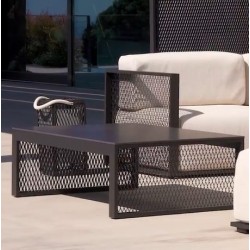 Table Basse Vondom The Factory aluminium Ecru