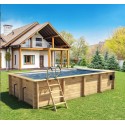 Piscina urbana Procopi XL madeira 650 x 350