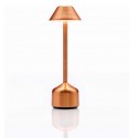 Luminaire de Table Imagilights Led Demoiselle Tall Conique Copper