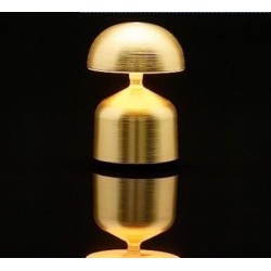 Tischleuchte Imagilights Led Demoiselle Kleine Kuppel Gold