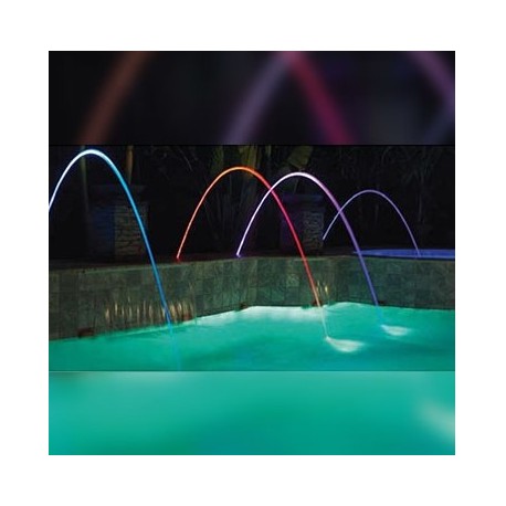 Jet d'eau Magicstream de piscine Lumineux LED effet couleur