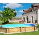 Achthoekig Houten Zwembad Weva 840x489xh146 BWT myPOOL