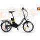 Bicicleta elétrica dobrável MTF Fold 3.4 20 polegadas 378Wh 36V/10.5Ah quadro 15'