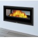 Pastilha de madeira Bronpi Cairo 90-D Double Face Vision 14kW com entrada de ar