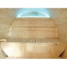 Outdoor sauna Gaïa Luna 6 seater Holl's en Epicea