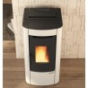 Stufa ventilata a pellet La Nordica Extraflame Sabry Prestige Line 7kW Avorio