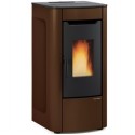 Stufa ventilata a pellet La Nordica Extraflame Sabry Prestige Line 7kW Bronzo