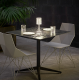 Gatsby Zylinder Kristall Vondom LED-Lampe mit Batterie