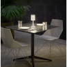 Gatsby Cilindro Cristallo Vondom Lampada Led con Batteria