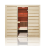 Holl's Eccolo 6-persoons sauna Compleet pakket 4,5kW kachel en stenen inbegrepen
